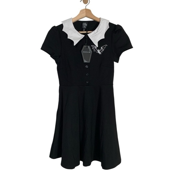 Dolls Kill The Grave Girls Hello To Nightfall Mini Dress Size Small - Picture 1 of 8